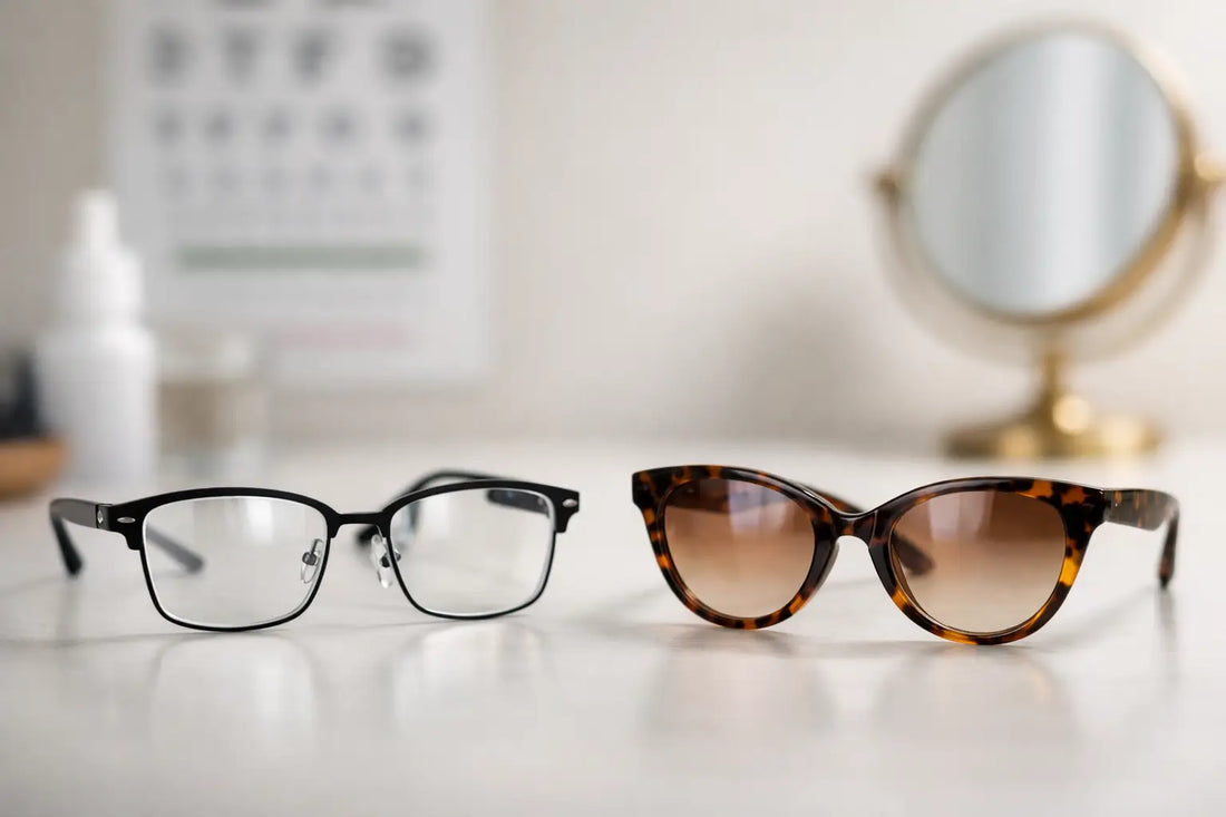Prescription Glasses vs Fashion Frames