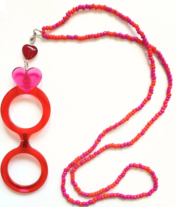 BLACK AND RED HEART